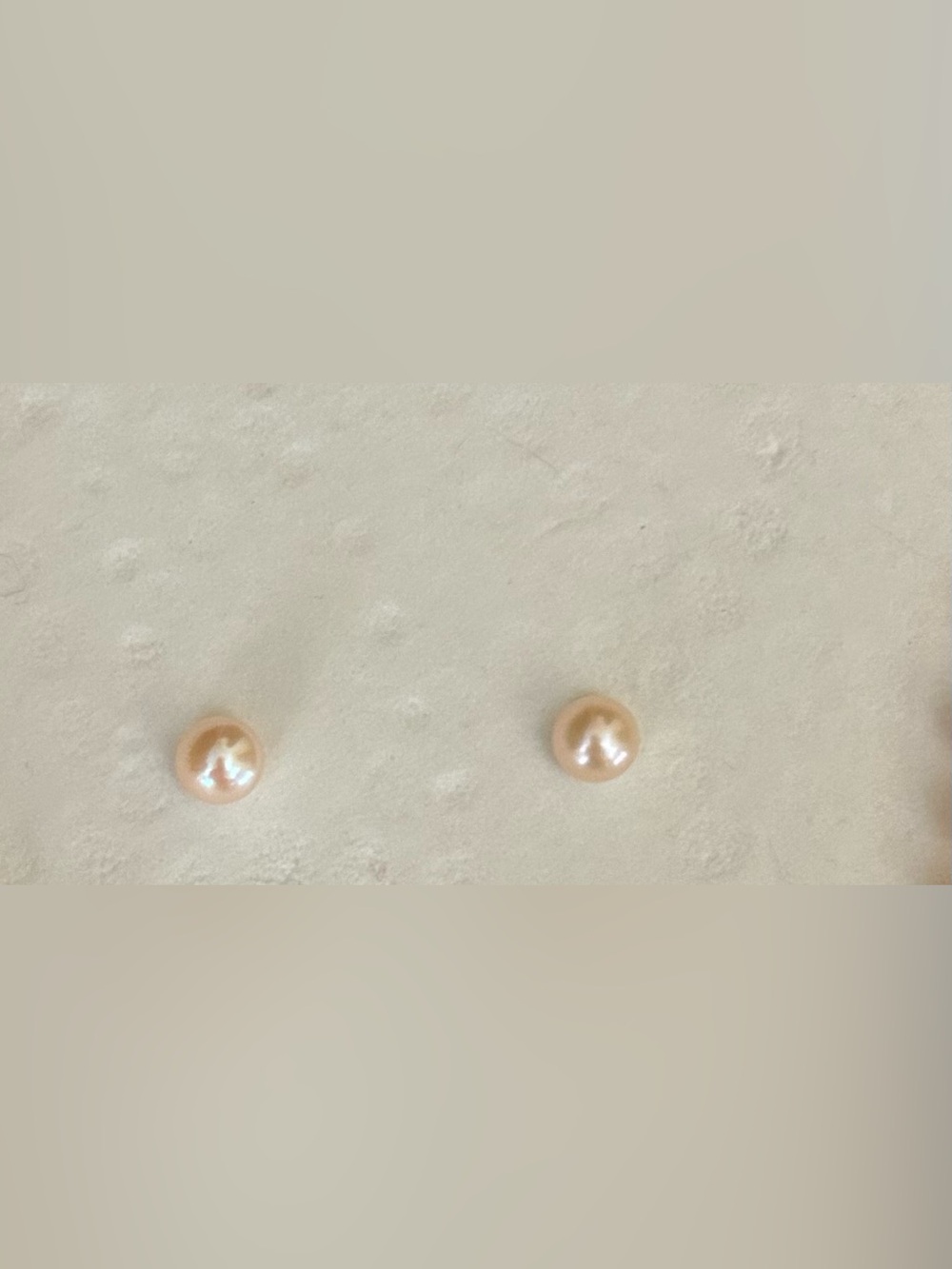 E.R. Aubrey of Bermuda Pearl Earrings